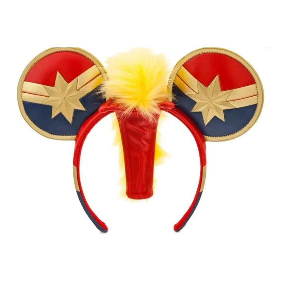 Walt Disney World Accessories - Walt Disney World Marvel Captain Marvel Mouse Ears NEW Adult